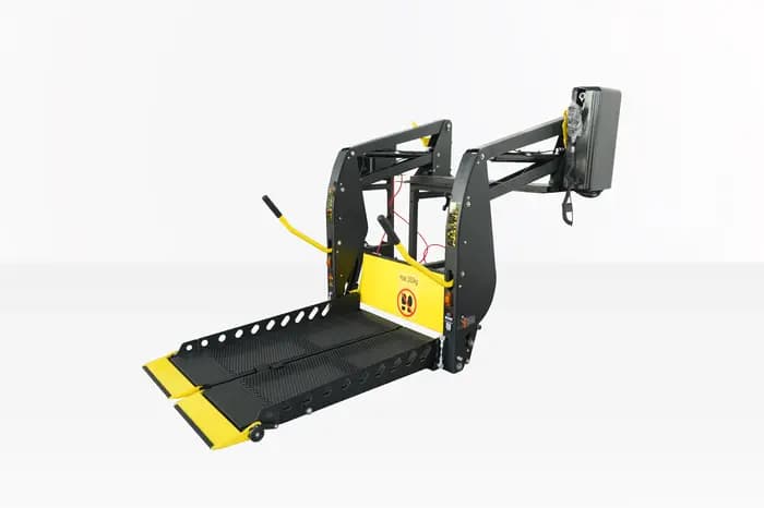 Plateforme élévatrice électrique avec accoudoirs
