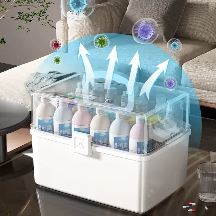 Boîte à médicaments multi-couches de grande capacité