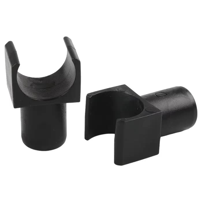 4 pièces de rails de guidage en plastique pour siège de fauteuil roulant