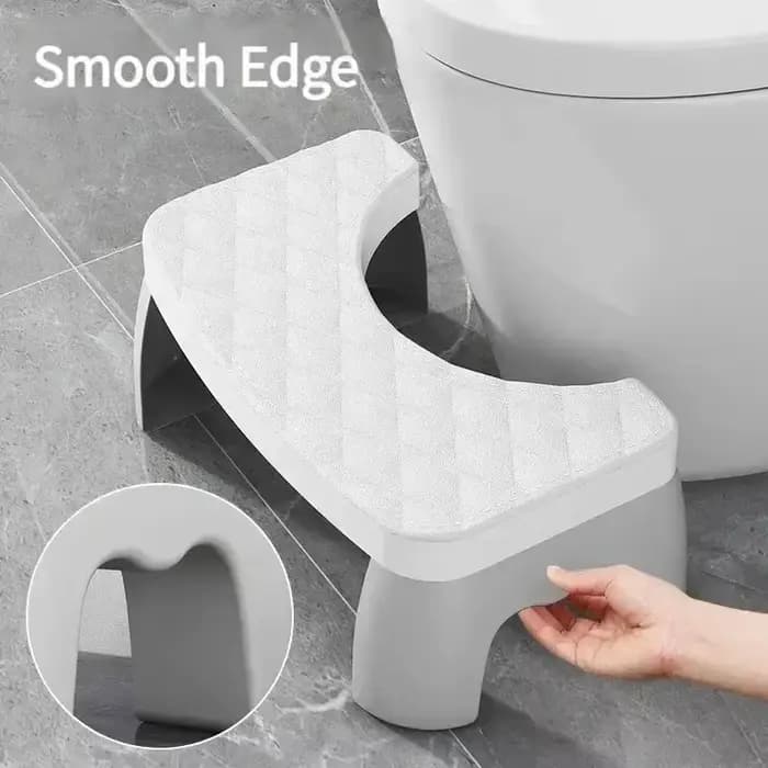 Repose-pieds de toilette ergonomique confortable