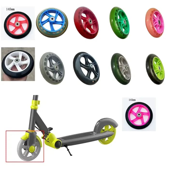 1pc roue de Scooter 6 pouces roues avant de fauteuil roulant avec roulement 145mm