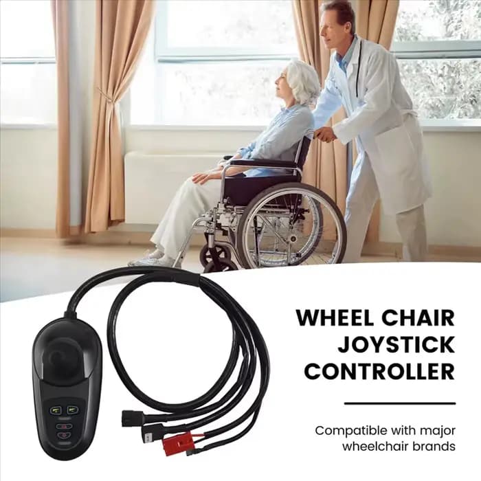 Contrôleur universel de manette de fauteuil roulant électrique 24V pour fauteuils roulants électriques