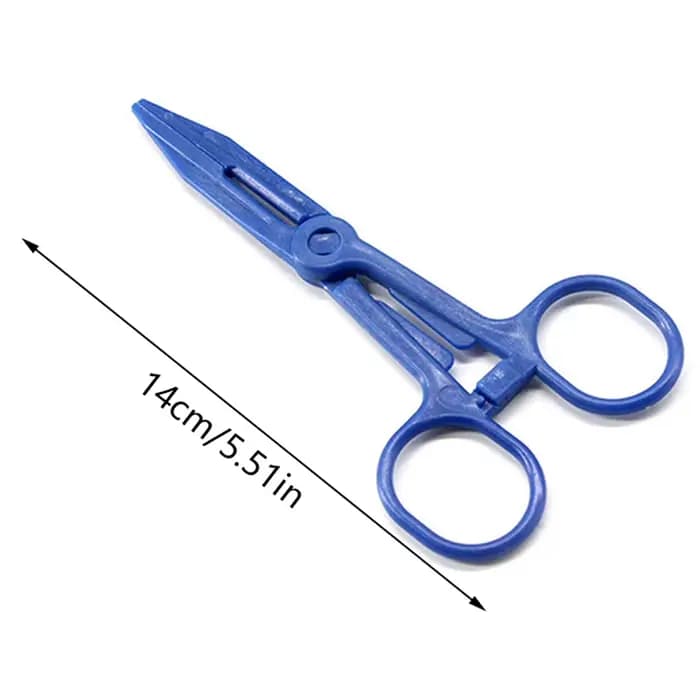 Outils de premiers secours pour infirmières, pinces médicales jetables en plastique ABS, pinces hémostatiques, pinces chirurgicales