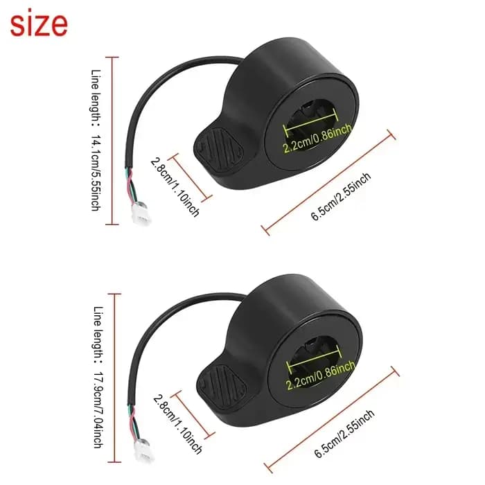 Accélérateurs de doigts pour Scooter électrique