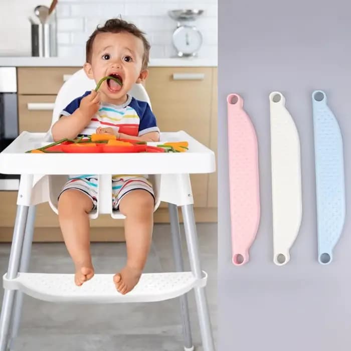 Repose-pieds antidérapant réglable en hauteur pour chaise haute de bébé à domicile, accessoires de support