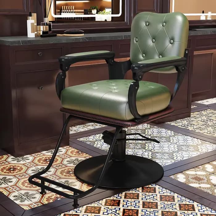 Chaises de barbier esthétiques élégantes Design Simple Glamour chaises de Salon exquises meubles de Salon de luxe à la mode Bancos Con Ruedas