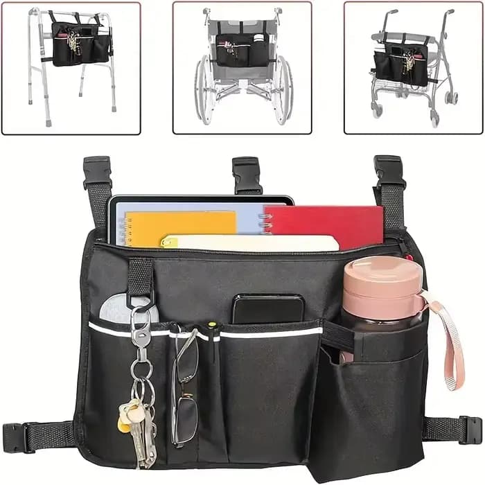 Grand sac de marche avec porte-bouteille d'eau
