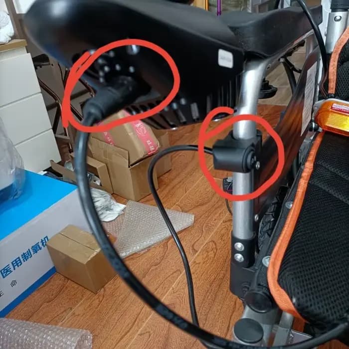 Clignotant LED universel multifonctionnel pour fauteuil roulant électrique