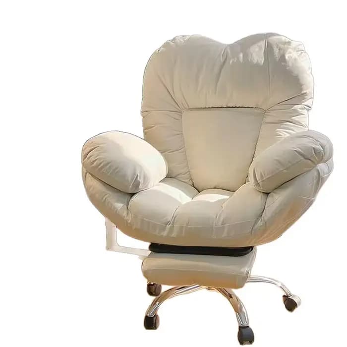 Chaise de jeu princesse pour filles, avec coussin en Latex, pour bureau, maison, chambre à coucher, bureau, Streaming