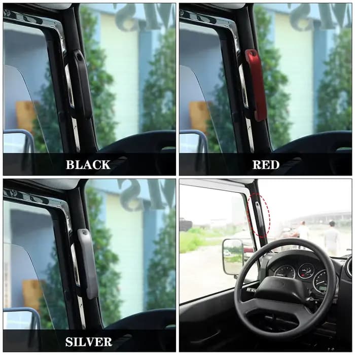 Poignée de maintien pour intérieur de voiture en alliage d'aluminium