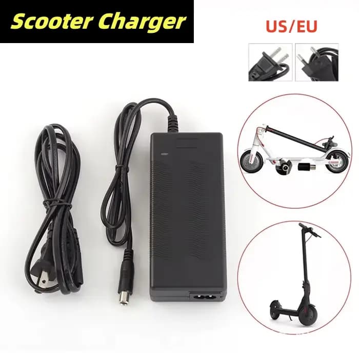 Chargeur de Scooter pour Ninebot Es1 Es2 Es4 E22 E25 F40 F20 42V 2A
