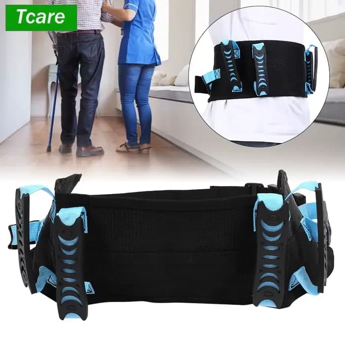 Tcare – ceinture de transfert et de marche avec 7 poignées pour les soins des patients
