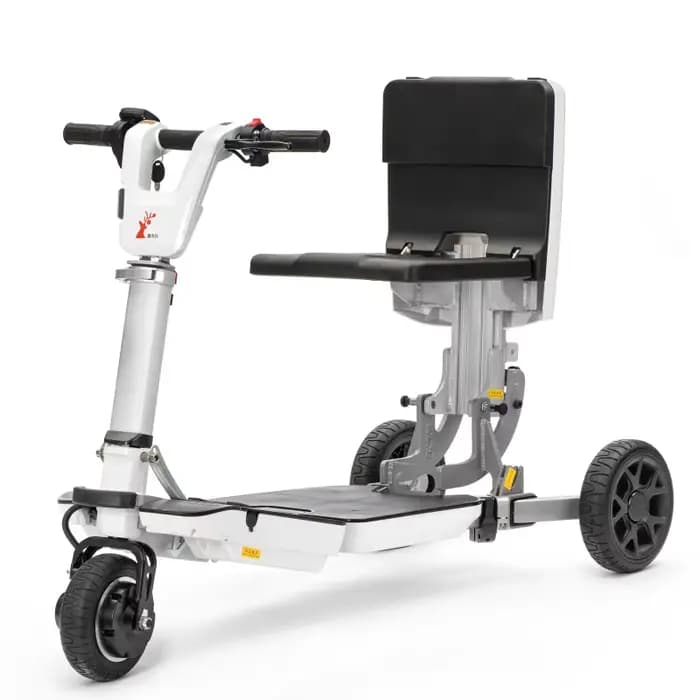 Mini Tricycle Électrique Pliable et observateur à 3 Roues pour Adultes et Personnes handicapées