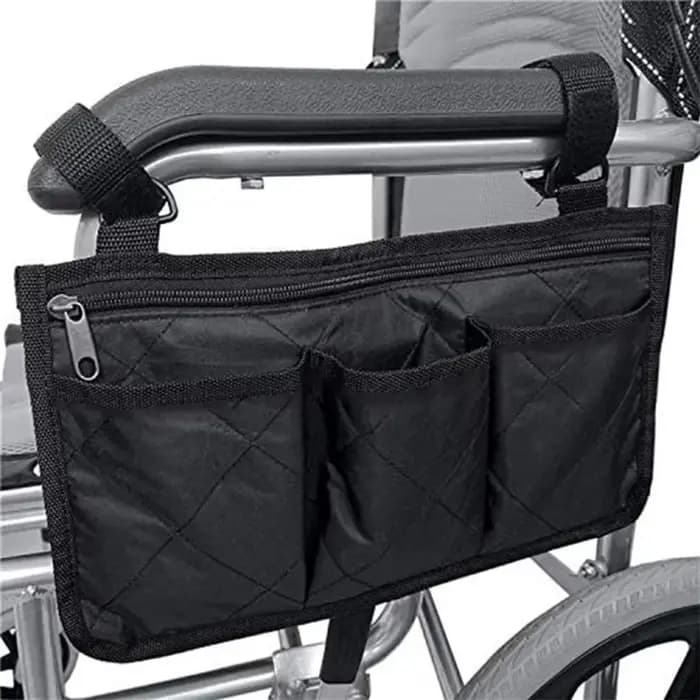 Accoudoir de fauteuil roulant Sac De Rangement Étanche