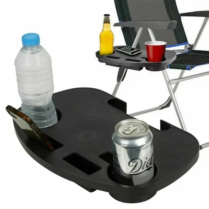 Plateau d'accessoires inclinable