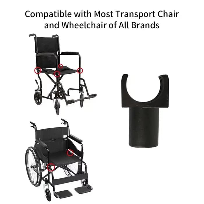 Rail de siège de fauteuil roulant en plastique