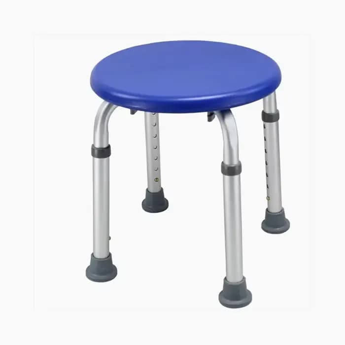 Chaise antidérapante pour personnes âgées avec accoudoirs réglables en hauteur et siège de tabouret