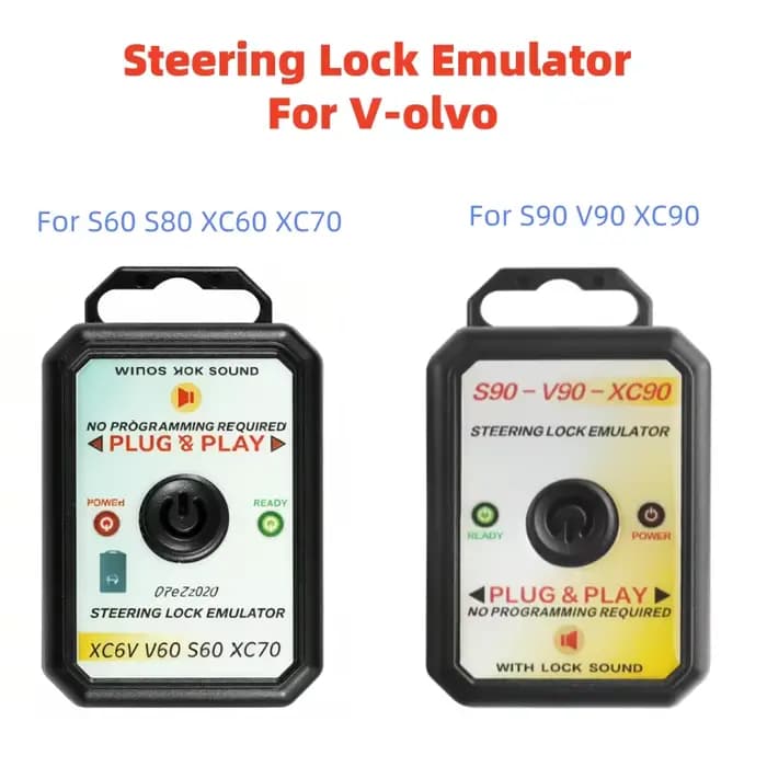Simulateur d'émulateur de verrouillage de direction pour S60 S80 XC60 XC70 avec son, compatible S90 V90 XC90, sans programmation, prix de gros