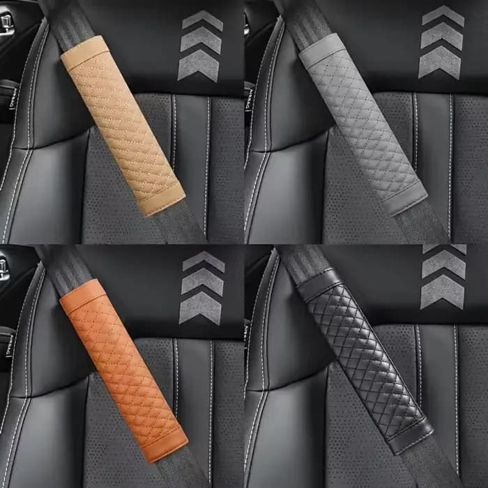 Kit de confort pour ceinture de sécurité de voiture, 1 pièce - Coussins de protection réglables, coussinets d'épaule doux pour une conduite ultime facilitée