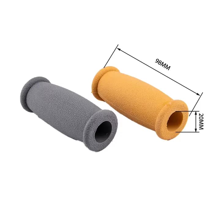 1Pc béquille en caoutchouc souple poignée couverture marcheur