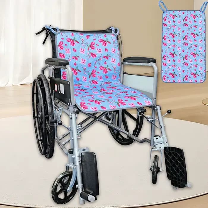 Coussin de siège de fauteuil roulant absorbant l'eau