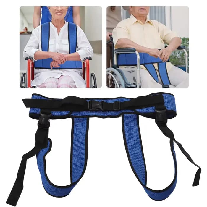 Ceinture de sécurité pour fauteuil roulant 360 ° Gilet de retenue respirant pour Patients