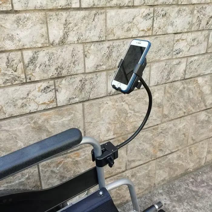 Support de téléphone portable pour fauteuil roulant électrique