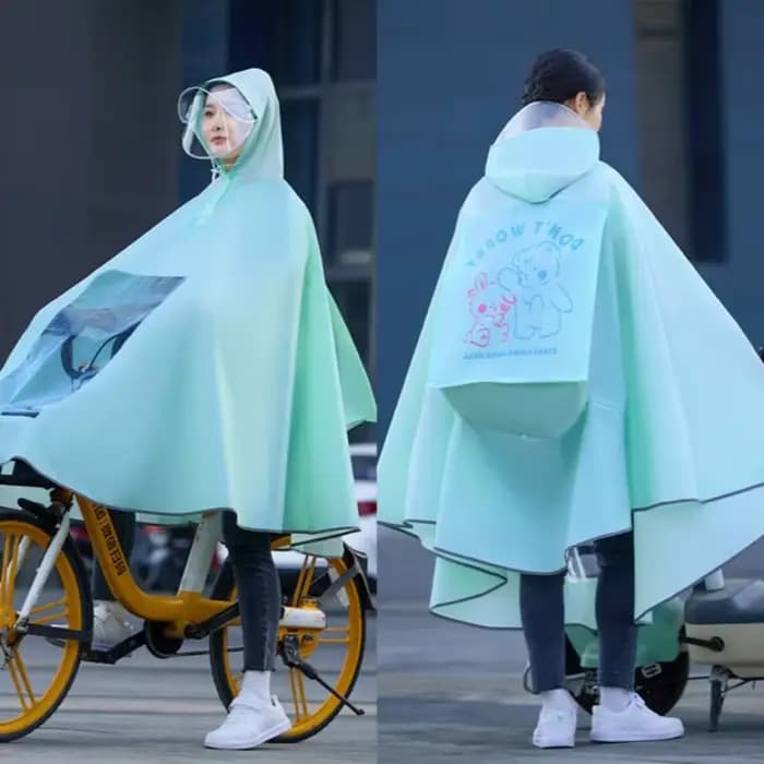 Long imperméable pour scooter électrique et vélo