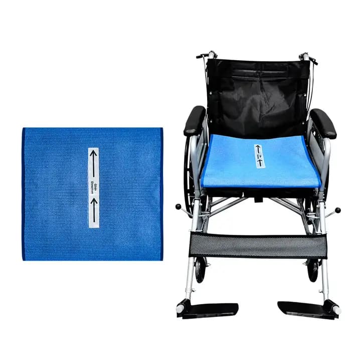 Ehucon Coussin de Glissement Unidirectionnel pour Fauteuils Roulants - 43x43 cm Surface Anti-Dérapan