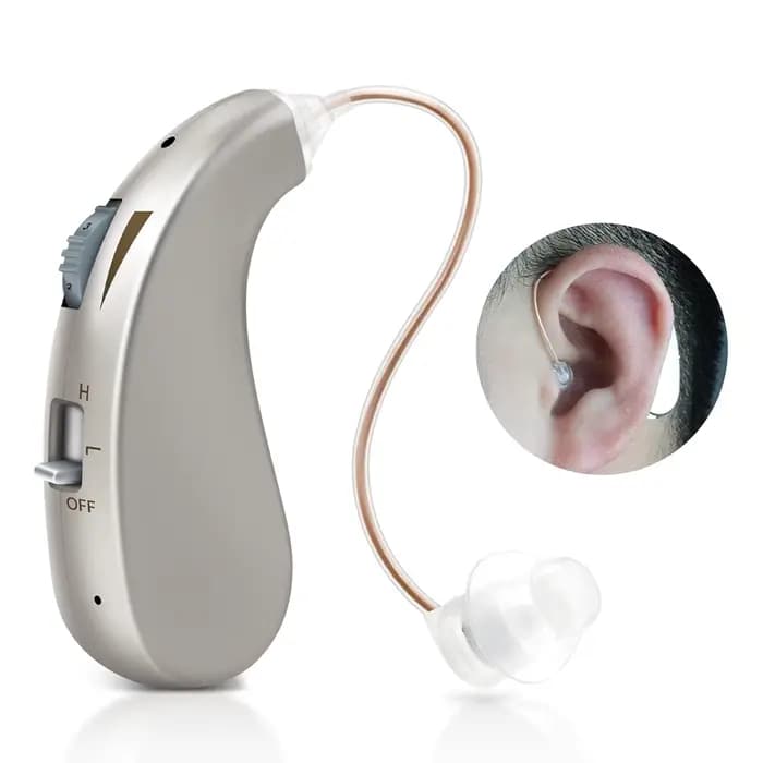 Aide auditive rechargeable pour personnes âgées et adultes, contrôle du volume, puce numérique, ampl