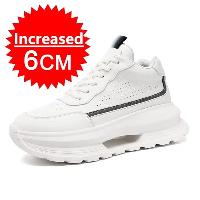 Chaussures d'ascenseur de luxe pour hommes, baskets invisibles augmentant la hauteur de 6 8 10CM, ch