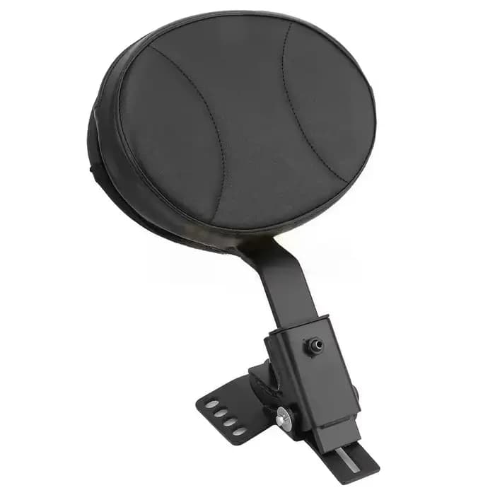 Appuie-dos avant réglable en cuir PU pour motocycliste, confortable, pour Harley Touring Electra Roa