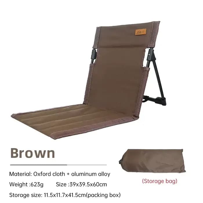 Chaise de dossier pliante de Camping, sièges de stade respirants, support en alliage d'aluminium, ch