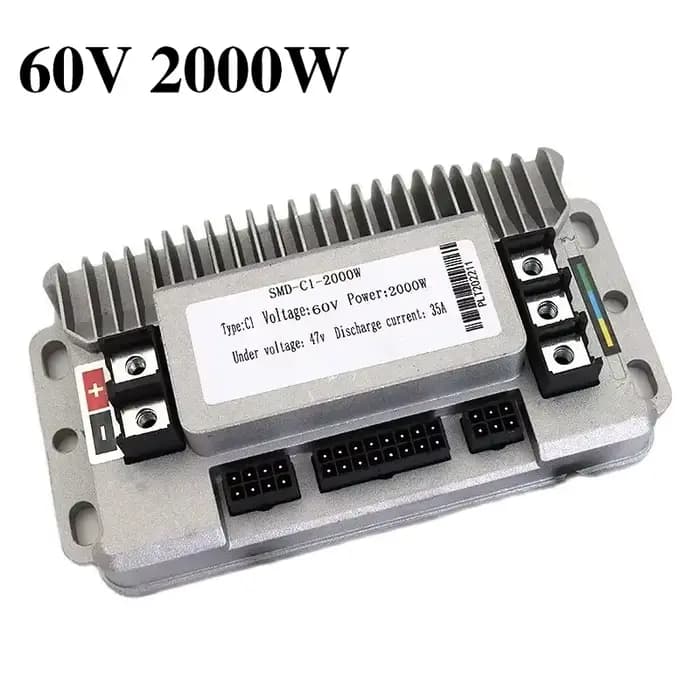 Contrôleur de moteur sans balais à onde sinusoïdale 60V 2000W, contrôleur de vitesse pour Scooter él
