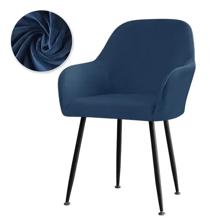 Juste élastique pour chaise à bras haut, housses de siège chaudes pour salle à manger, salon, banque