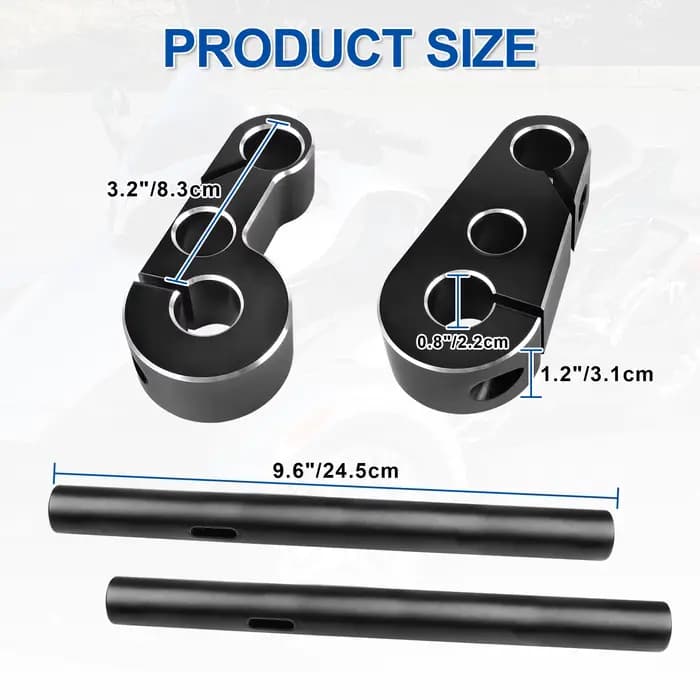 Rehausseurs de guidon Pullback pour Can Am Spyder RS RS-S GS 2008 2009 2010 2011 2012 Poignée en alu