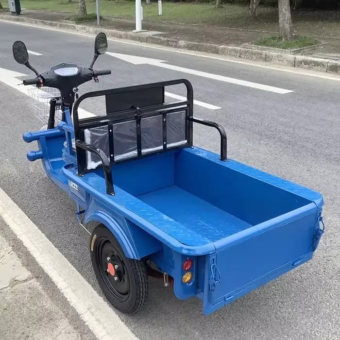 Tricycle électrique, nouvelle voiture à batterie pour usage domestique, transport pour adultes, peti