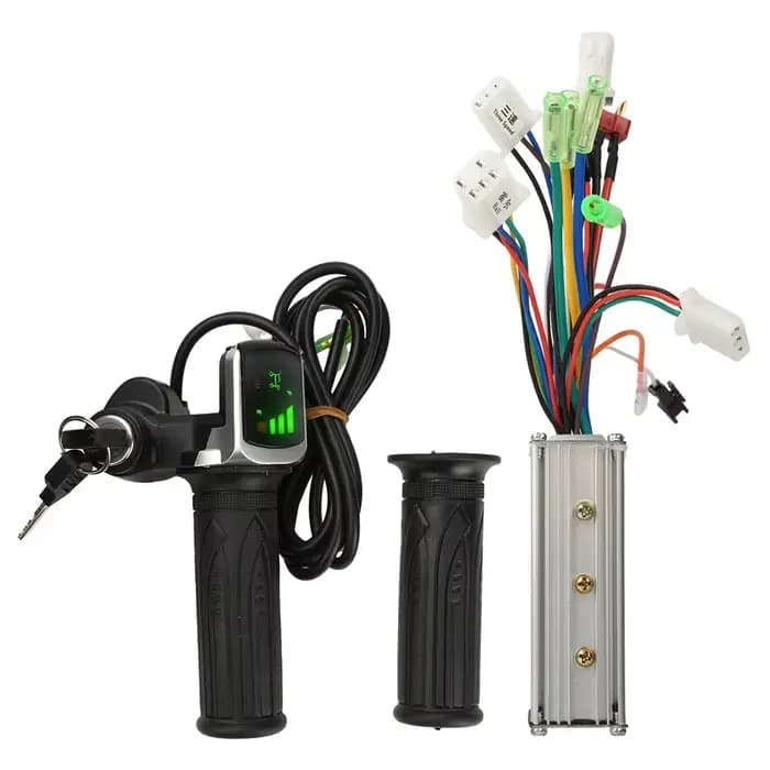 Moteur sans balais pour scooter électrique 24V 36V 48V 15a 350W, contrôleur universel, affichage LCD