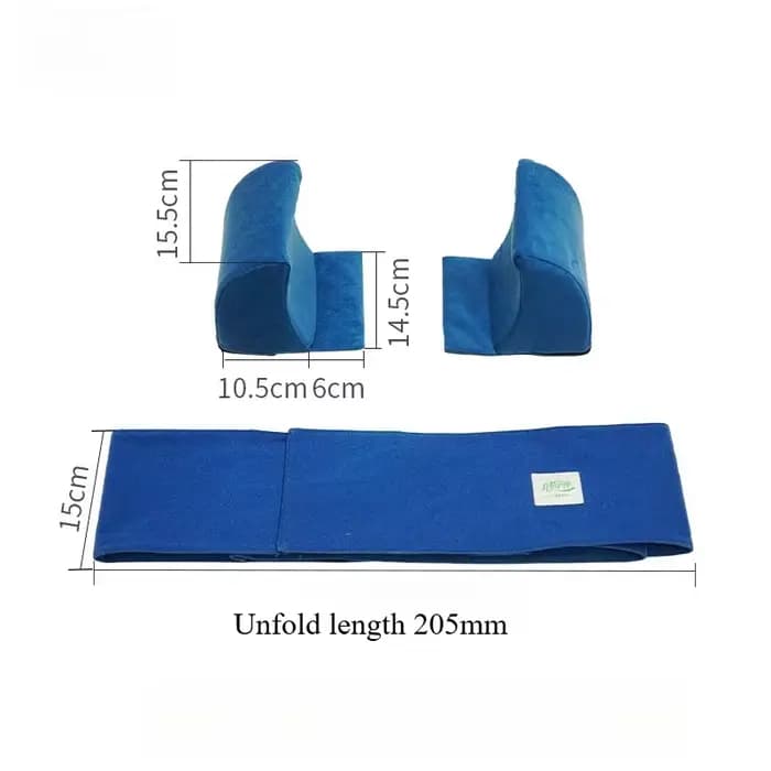 Coussin de Support Horizontal pour fauteuil roulant, Anti-déviation latérale, coussin lombaire demi-