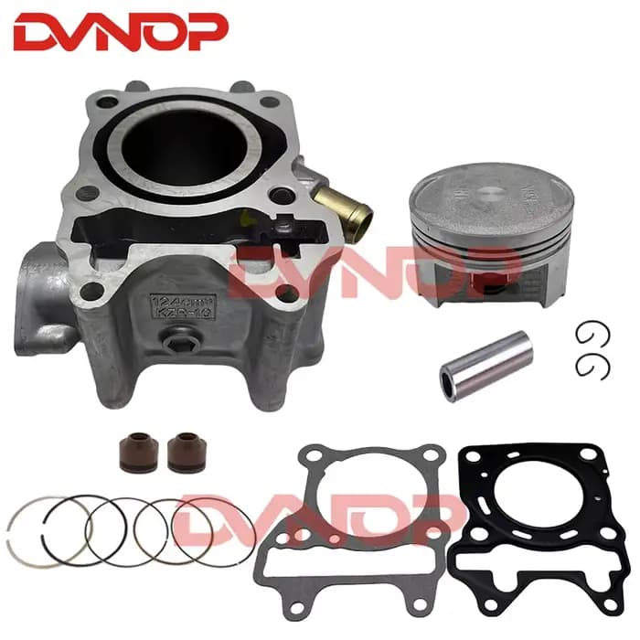 Kit cylindre Scooter Pcx 125cc, pour Honda Lead125 WW Pcx125 Click125i Forza 125 52.4mm 12100-KZR-60