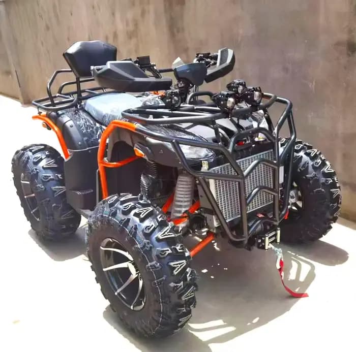 Motoneige chinoise avec démarrage électrique, vitesse de 80 km/h, 10 pouces, quatre temps, aluminium