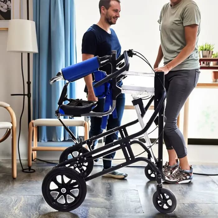 Chaise de transfert pour réadaptation - Certifiée CE, élévateur électrique robuste réglable avec une