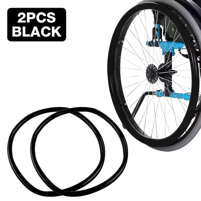 Enjoliveurs de roues de fauteuil roulant de 24 pouces, accessoires pour fauteuil roulant manuel, hou
