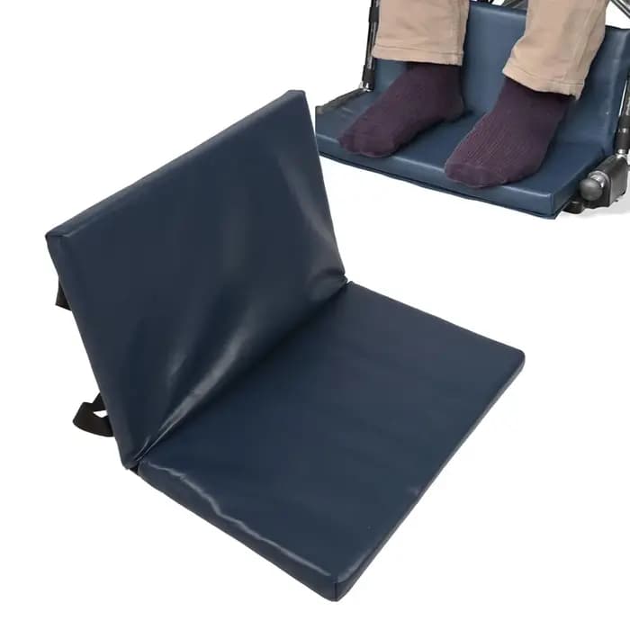 Rallonge de pied pour fauteuil roulant, coussin élévateur, coussin de jambe, protecteur avec sangle
