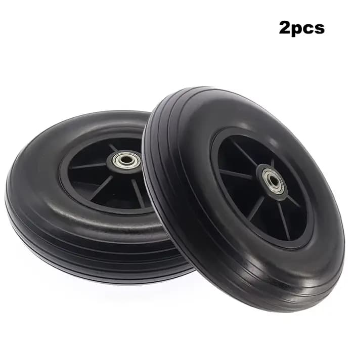 Roulettes de fauteuil roulant 200x50 8 pouces, roues en PU pour fauteuil roulant électrique, roues a