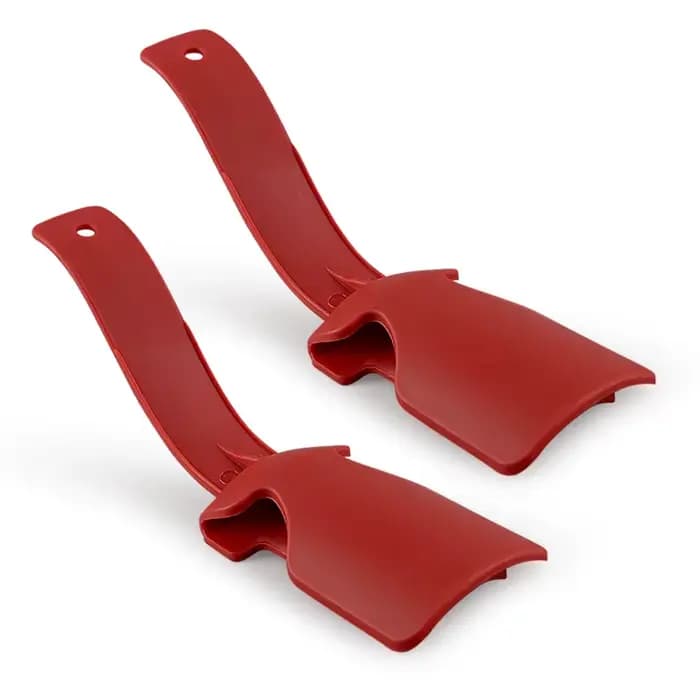 2 pièces d'aides à la chaussure, couverts à chaussures en plastique, pour faciliter le calage des ch