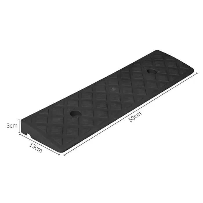 Rampe de trottoir en plastique antidérapante, hauteur 30/40/50MM, pour voitures, vélos, fauteuils ro