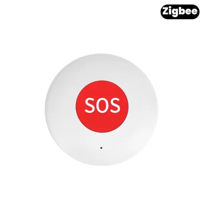 Bouton d'appel SOS Zigbee / WIFI à partager avec la famille pour l'application Tuya, alarme d'urgenc