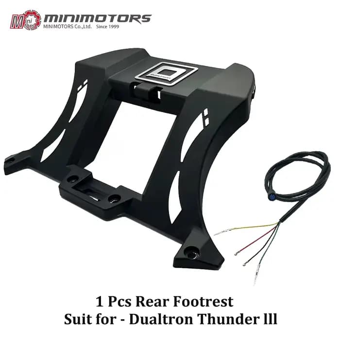 Repose-pieds Dualtron Thunder III, Aile arrière Dualtron Thunder 3 avec feu arrière, pièce adaptée a