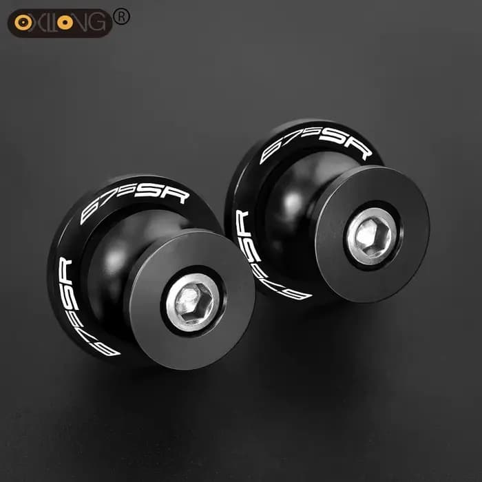 Accessoires de MOTO 2025 675SRR, bobines de bras oscillant de 10MM, vis de support arrière, curseurs